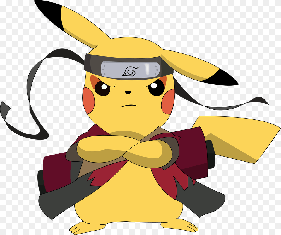 Pikachu Sennin, Baby, Person, Cartoon, Face Png Image