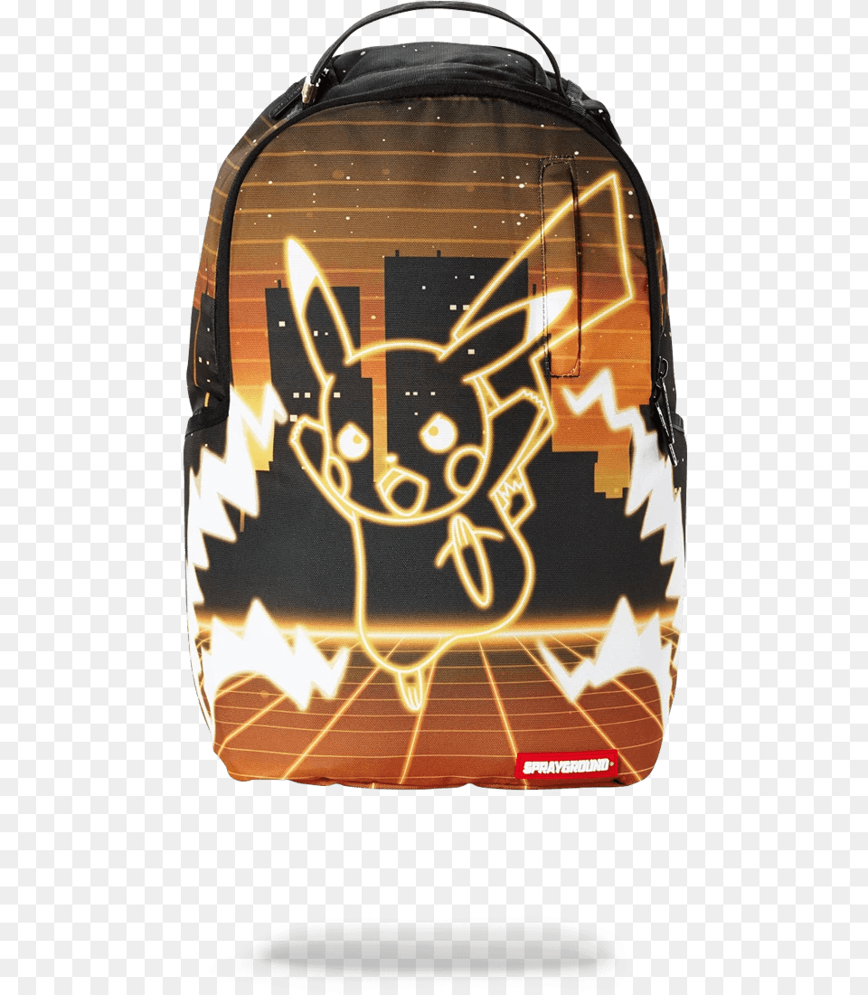 Pikachu Sprayground, Accessories, Bag, Handbag, Backpack Png