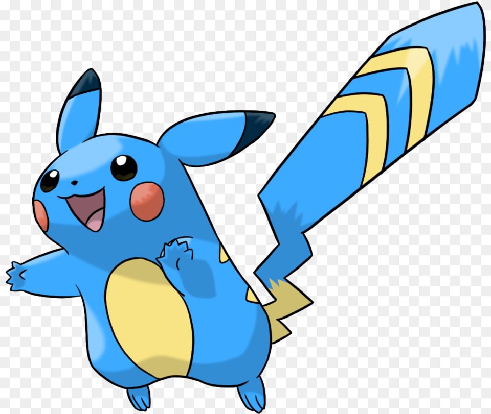 Pikachu Transparent Water And Electric Type Pokemon, Animal, Bird, Jay, Fish Free Png