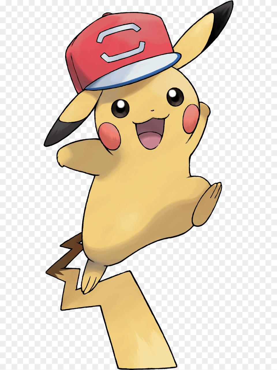 Pikachu With Ash Hat Clipart Pokemones De Alola Pikachu, Clothing, Baby, Person Free Transparent Png