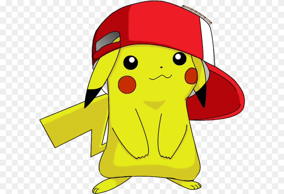 Pikachu With Hat Drawing All Versions Of Pikachu, Clothing, Baseball Cap, Cap, Animal Free Transparent Png