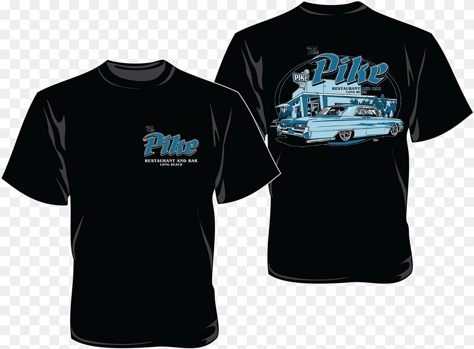 Pike Lowrider T Shirt T Shirt Gign, Clothing, T-shirt, Car, Transportation Png