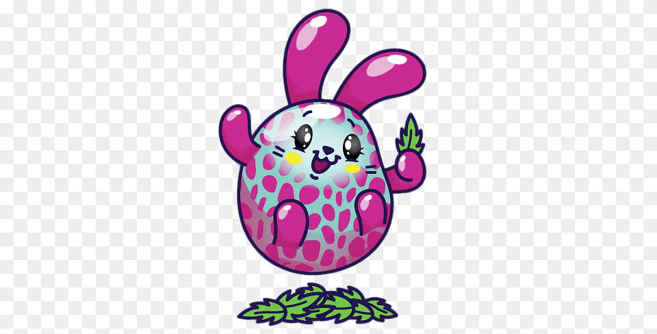 Pikmi Pop Asha The Bunny, Purple, Food Png Image