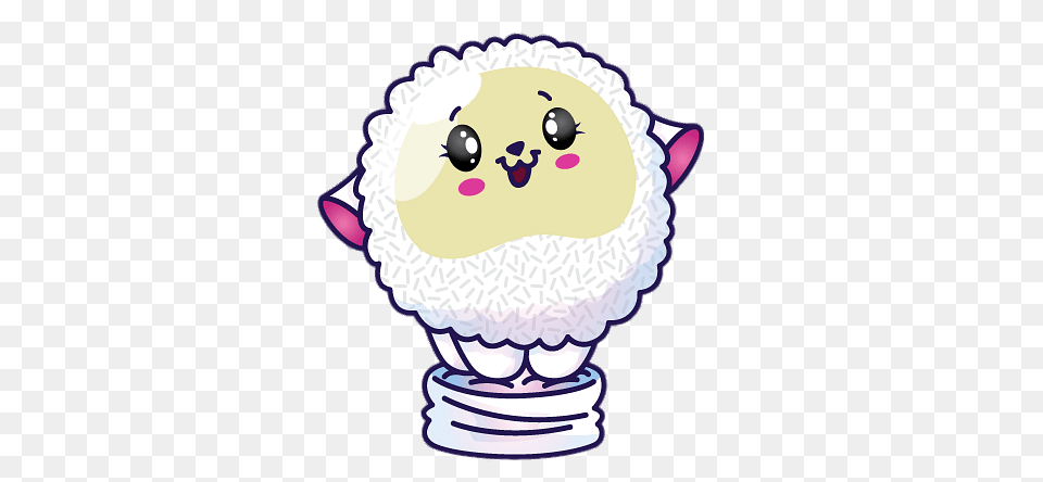 Pikmi Pop Bibble The Lamb, Cream, Dessert, Food, Ice Cream Free Transparent Png