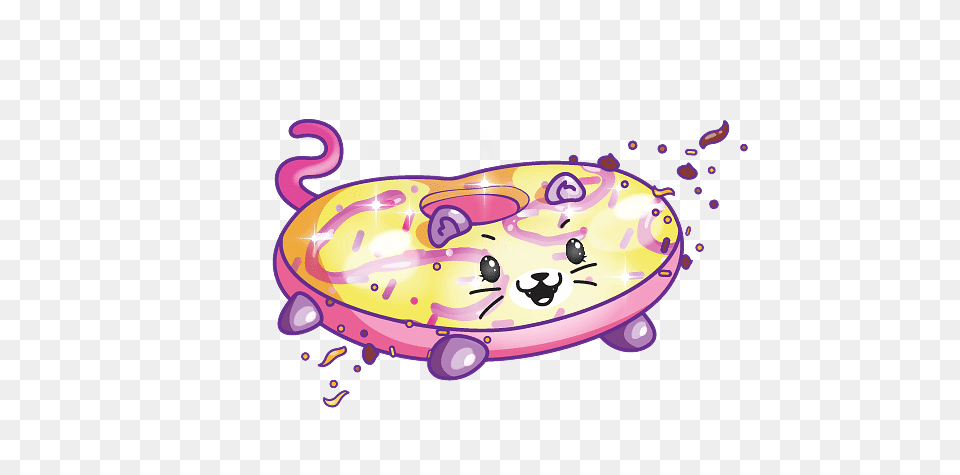 Pikmi Pop Bites The Tiger, Purple, Art, Graphics, Birthday Cake Png