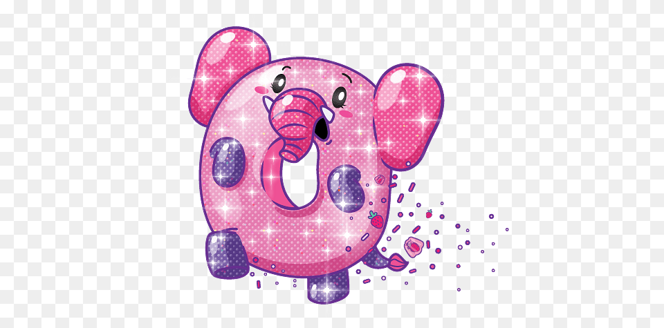 Pikmi Pop Bombo The Elephant, Purple Free Png Download
