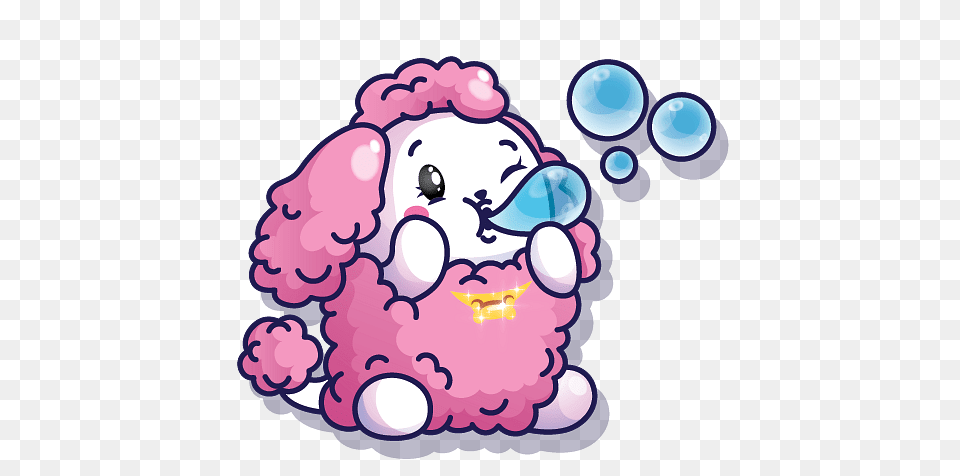 Pikmi Pop Coco The Poodle, Art, Graphics, Purple, Baby Free Png Download