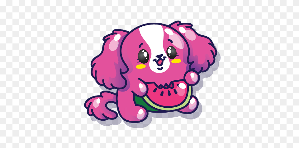 Pikmi Pop Fab The Cocker Spaniel Pup, Purple, Pig, Mammal, Animal Free Png