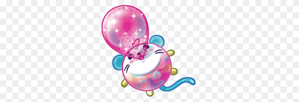 Pikmi Pop Gouda The Mouse, Balloon, Smoke Pipe Png Image