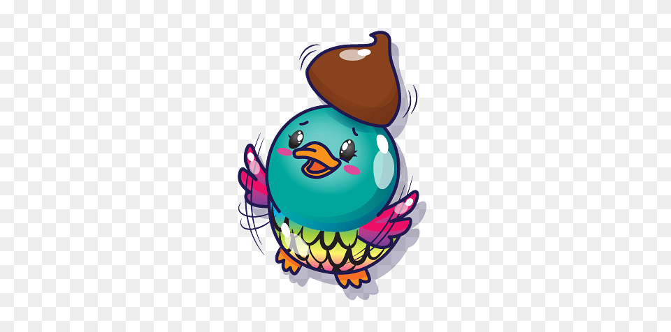 Pikmi Pop Kazoo The Duckling, Art, Graphics, Berry, Blueberry Free Png
