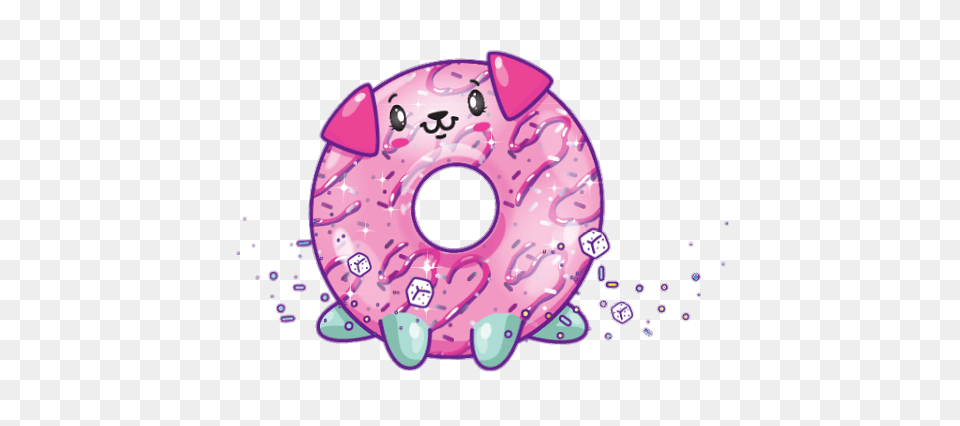 Pikmi Pop Lix The Puppy, Food, Sweets, Donut Free Png