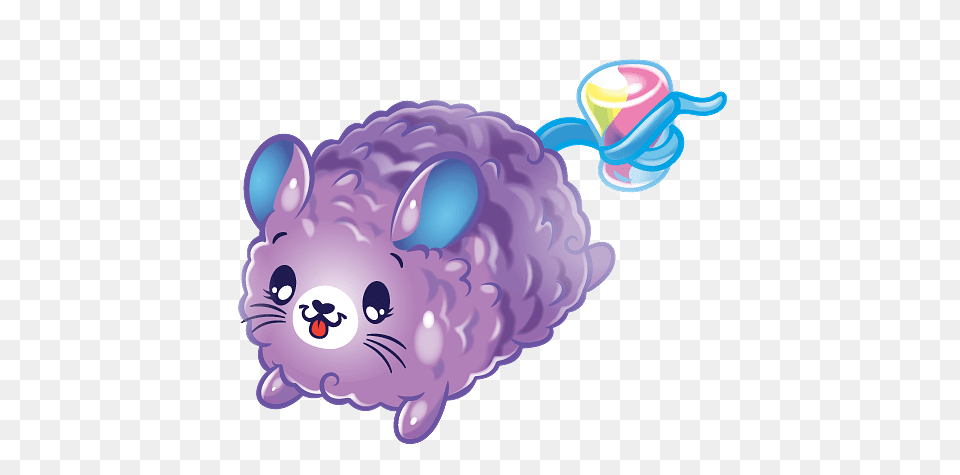 Pikmi Pop Marsha The Mouse, Purple, Art Free Png