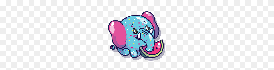 Pikmi Pop Moni The Elephant, Art Png Image