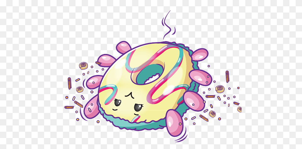 Pikmi Pop Netta The Spider, Food, Purple, Sweets, Art Png Image