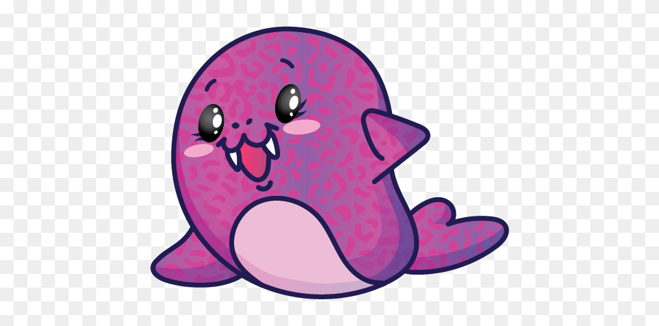 Pikmi Pop Pop Pop, Purple, Animal, Mammal, Sea Life Png Image