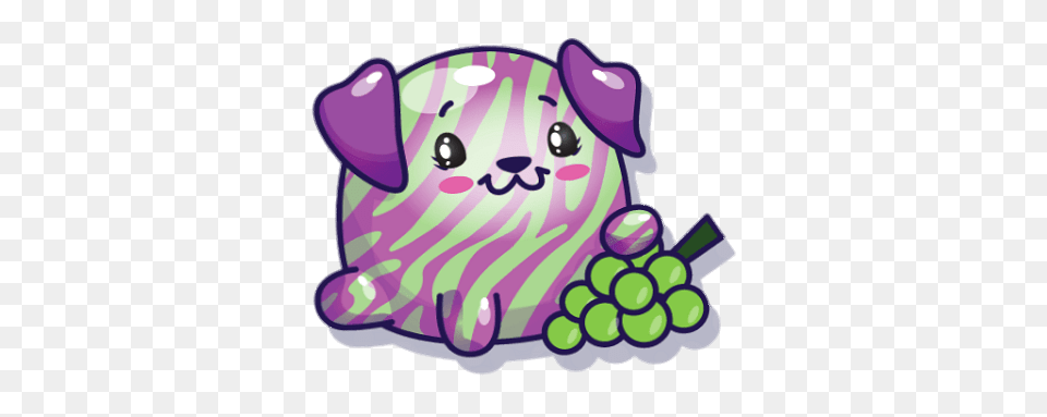 Pikmi Pop Posie The Pup, Piggy Bank, Purple Png