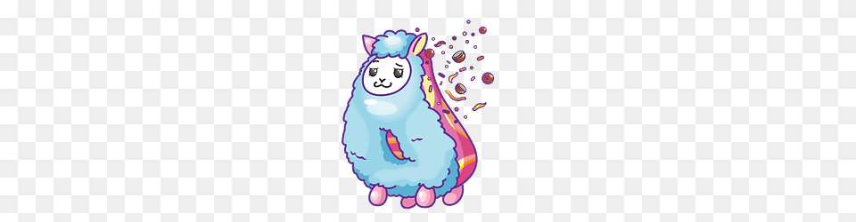 Pikmi Pop Powdy The Llama, Art, Face, Head, Outdoors Png