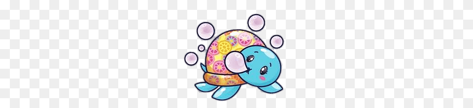 Pikmi Pop Smoosh The Sea Turtle, Art, Disk, Pattern Png Image