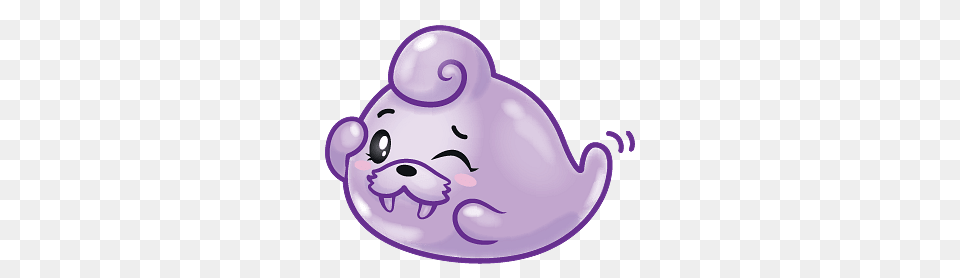 Pikmi Pop Wallo The Walrus, Purple Png Image