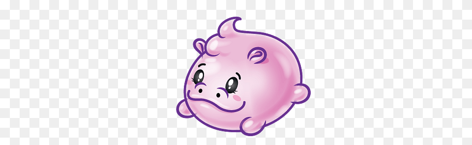 Pikmi Pop Wibba The Hippo, Piggy Bank Png Image