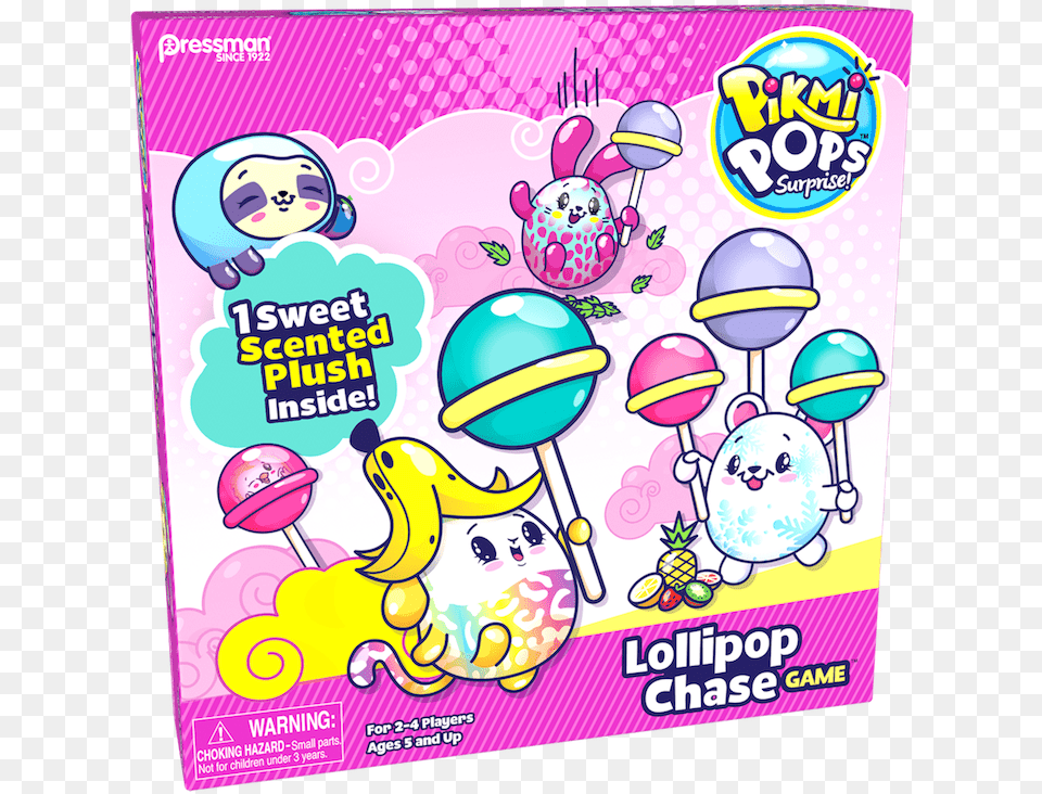 Pikmi Pops Lollipop Chase Game, Food, Sweets, Candy, Face Free Png