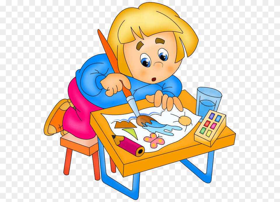 Pile De Livres Dessin, Baby, Person, Cutlery, Face Free Png Download