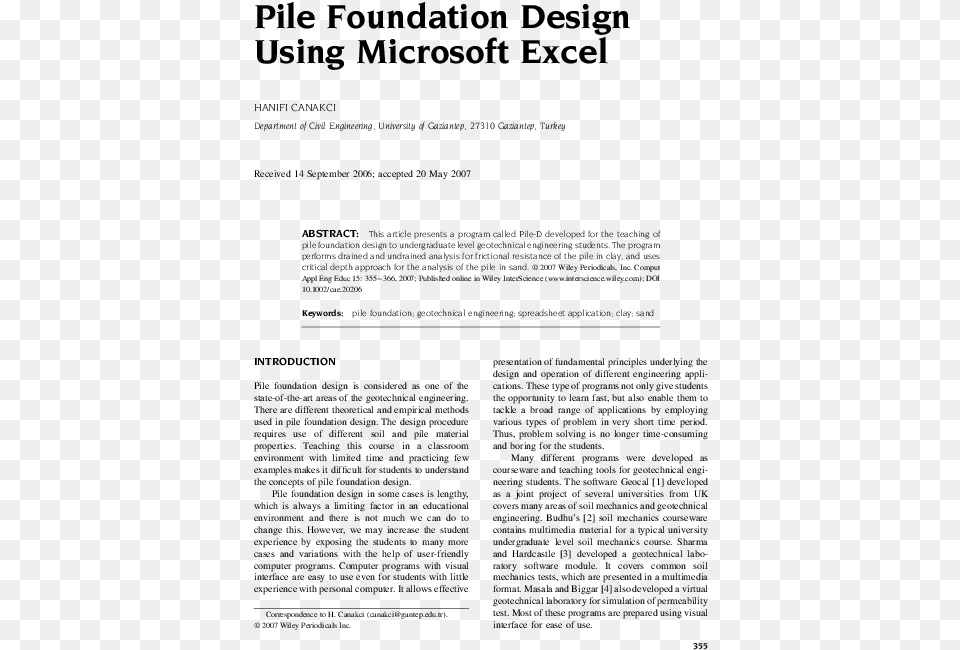 Pile Foundation Analysis And Design Pdf, Gray Free Transparent Png