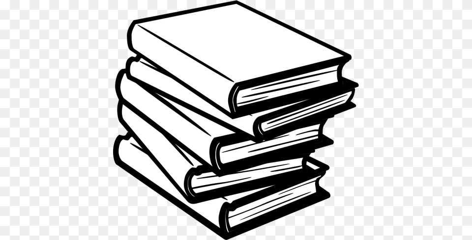 Pile Free Clipart, Book, Publication, Indoors, Library Png Image