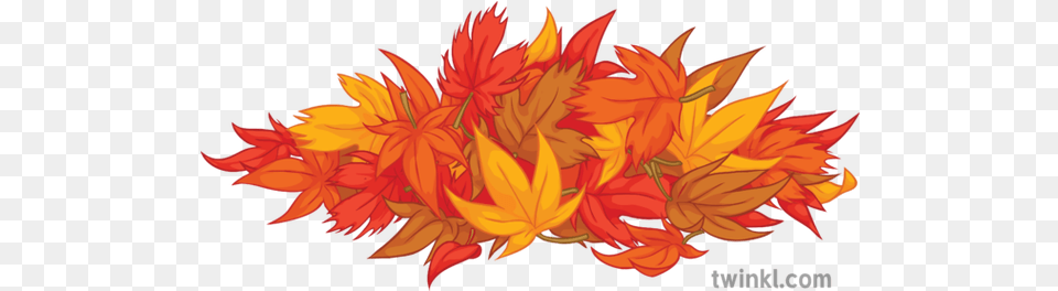 Pile Of Autumn Leaves General Nature Season Secondary Illustration, Art, Dahlia, Floral Design, Flower Free Png Download