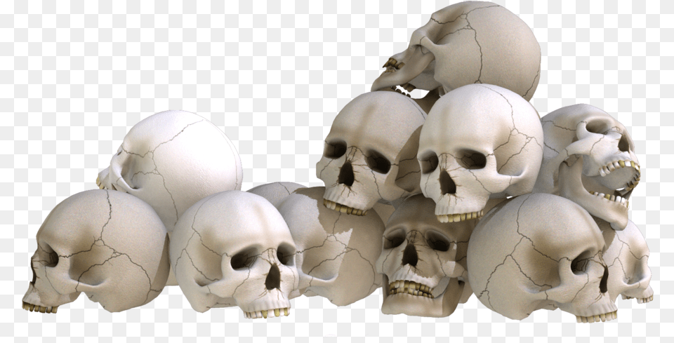 Pile Of Bones Skulls, Egg, Food, Head, Person Free Png Download