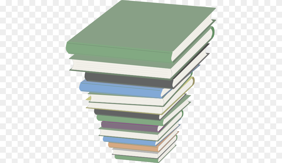 Pile Of Books Clipart, Book, Publication, Indoors, Library Png