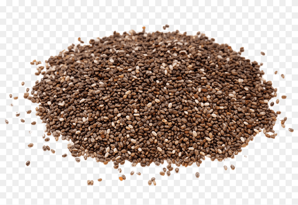 Pile Of Chia Seeds, Food, Grain, Produce, Seed Png