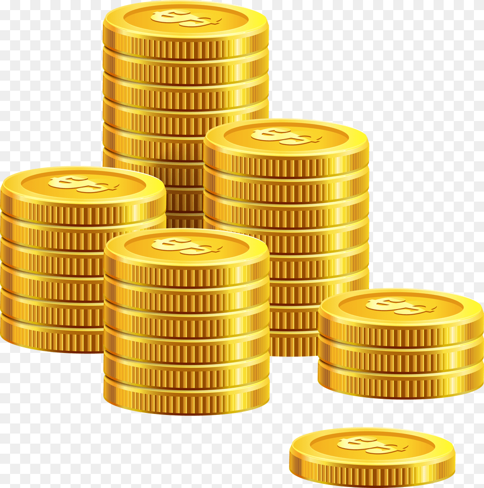 Pile Of Coins, Electronics, Mobile Phone, Phone Free Transparent Png