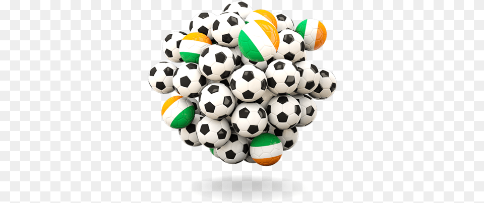 Pile Of Footballs Illustration Flag Ireland Flag, Ball, Football, Soccer, Soccer Ball Free Png Download