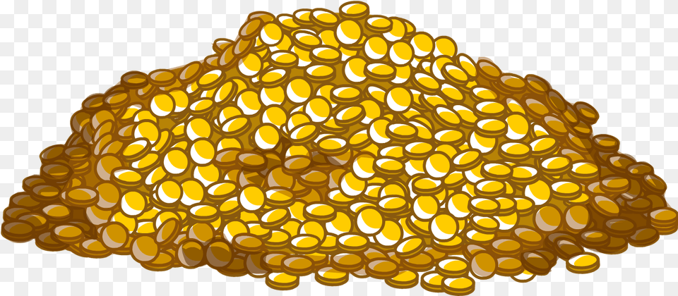 Pile Of Gold Coins 2 Cais Do Serto, Food, Seasoning, Sesame, Chandelier Free Transparent Png