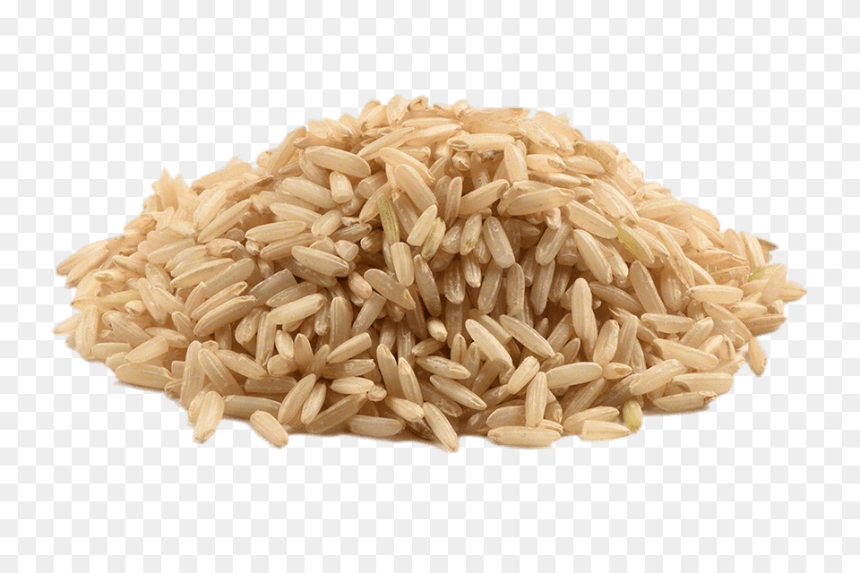 Pile Of Long Grain Brown Rice, Food, Produce, Brown Rice Free Png Download