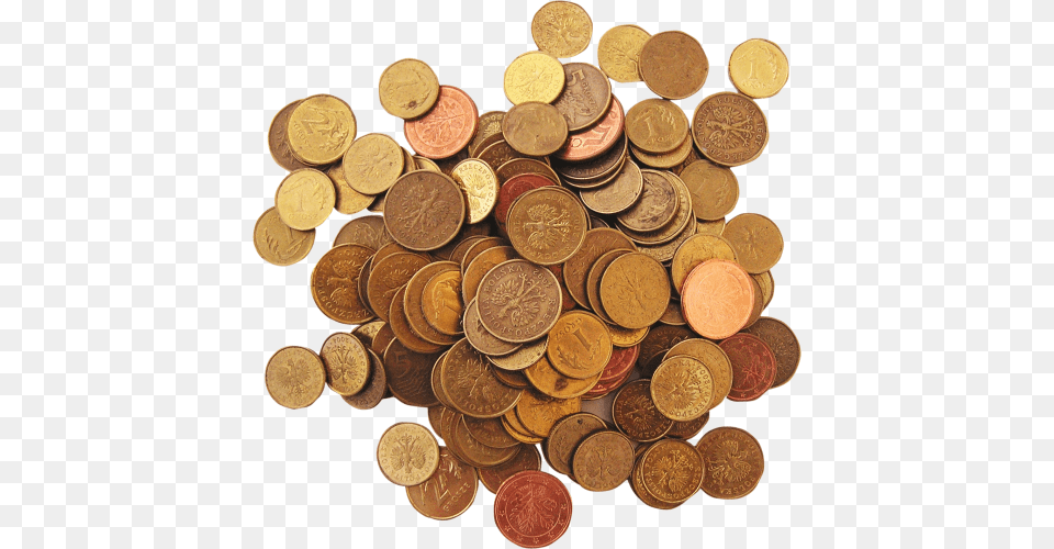Pile Of Money Coins Money Coin, Bronze, Treasure Png Image