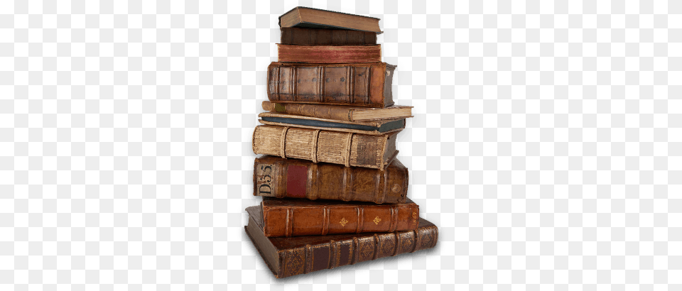 Pile Of Old Books, Book, Publication, Indoors, Library Free Png