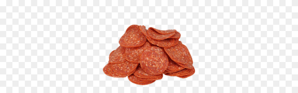Pile Of Pepperoni Salami Slices, Blade, Cooking, Knife, Sliced Free Png