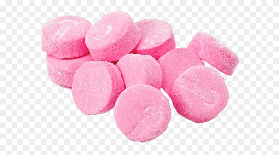 Pile Of Pink Lozenges, Food, Sweets, Candy, Toy Free Png
