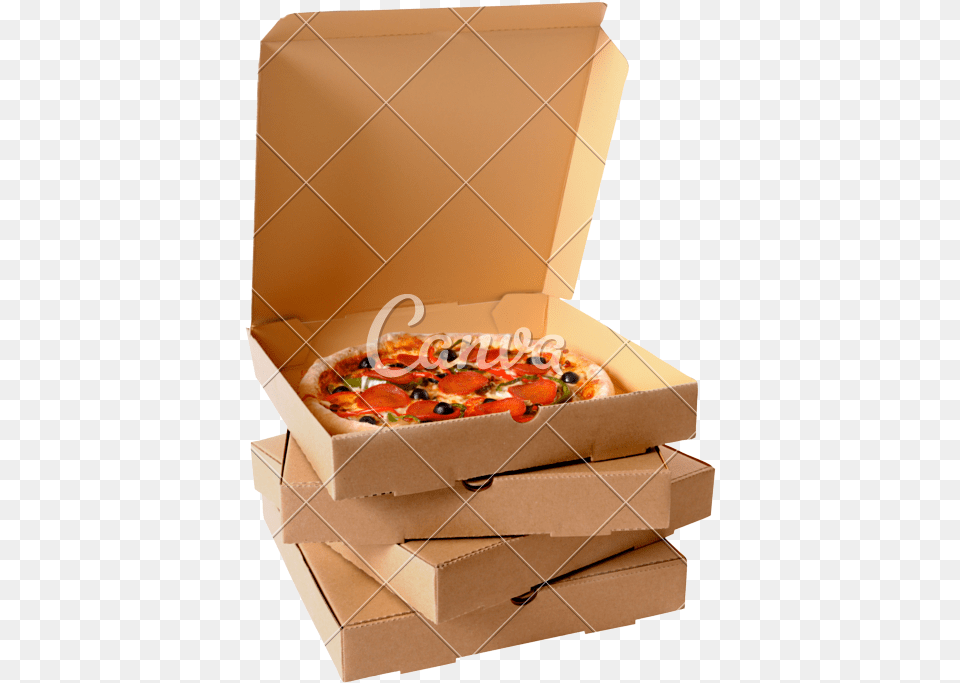 Pile Of Pizza Boxes, Box, Food, Cardboard, Carton Png