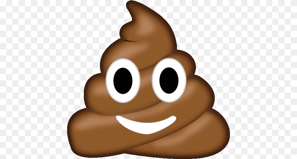 Pile Of Poo Emoji Sticker Feces Shit Shit Emoji Transparent, Cream, Dessert, Food, Ice Cream Free Png Download