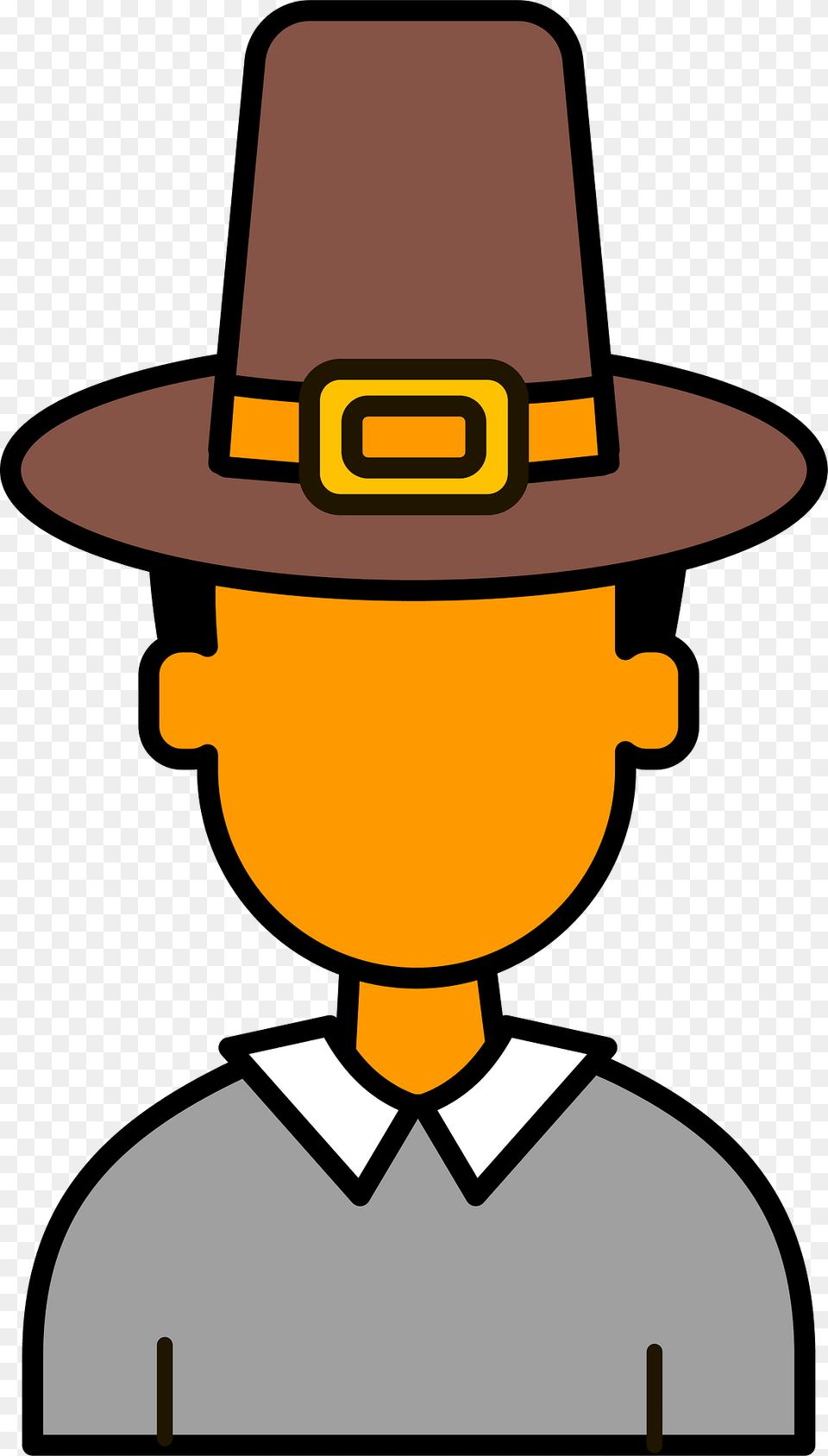 Pilgrim Clipart, Clothing, Sun Hat, Hat, Cowboy Hat Free Png