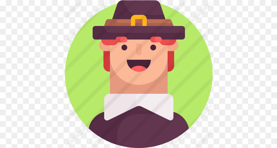Pilgrim People Icons Cartoon, Face, Head, Person, Photography Free Png