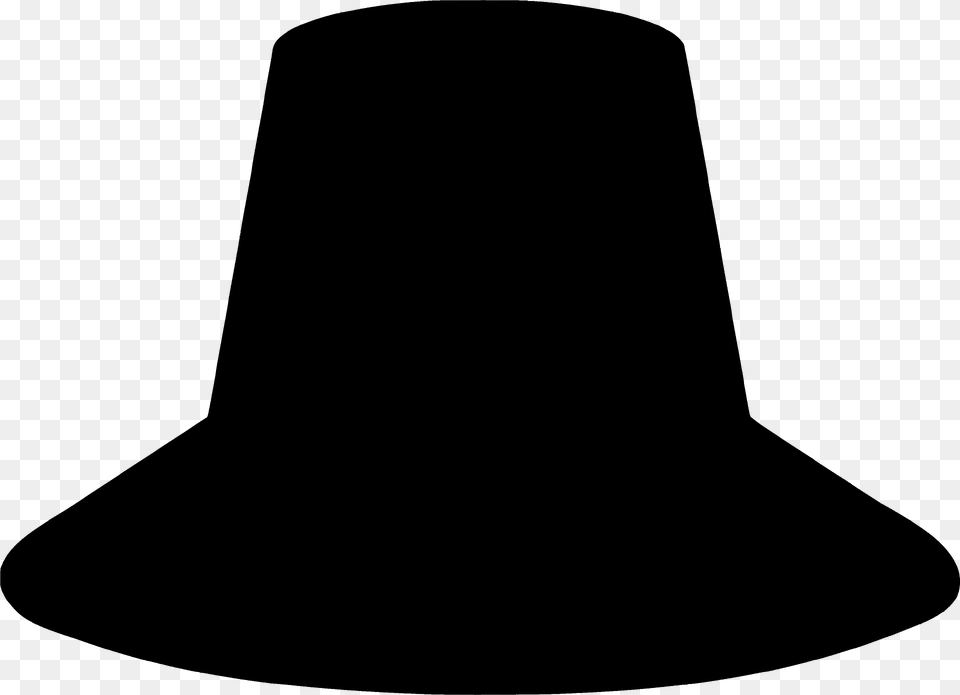 Pilgrim Hat Silhouette, Lighting, Clothing, Animal, Fish Free Png Download