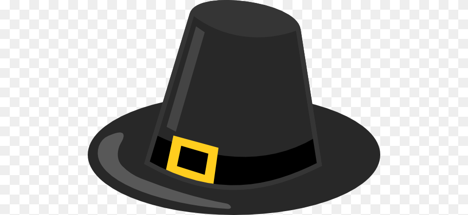 Pilgrim Hat With Black Band Clip Art For Web, Clothing, Ammunition, Grenade, Weapon Png
