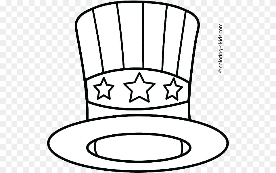 Pilgrim Hat X Drawing At For Personal Use Boy American Hat Coloring Page, Clothing, Stencil, Symbol Png