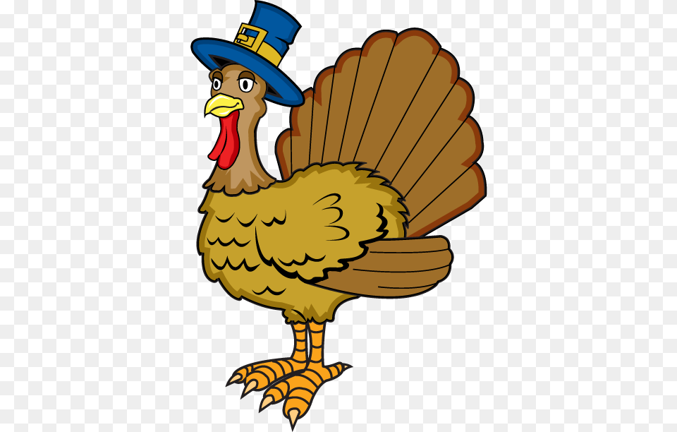 Pilgrim Turkey Clip Art, Animal, Bird, Fowl, Poultry Free Png Download