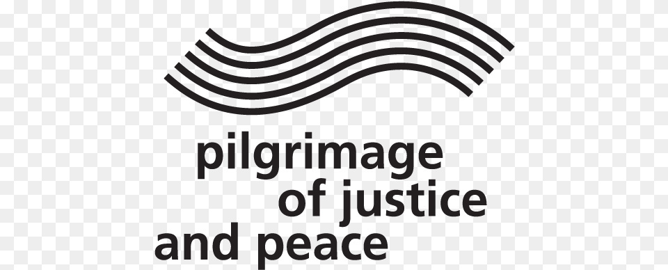 Pilgrimage Logo Black World Council Of Churches, Text Png Image