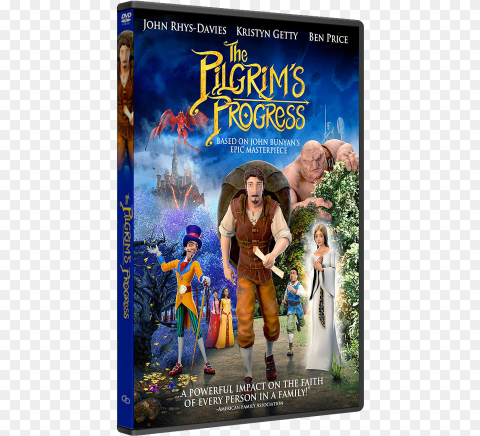 Pilgrims Progress Movie 2019, Publication, Book, Adult, Person Free Png